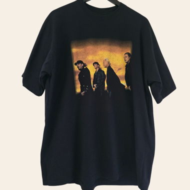 JERZEES Black Band T-Shirt XXL