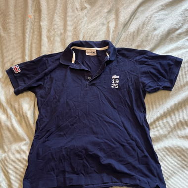 Chemise polo Lacoste bleue