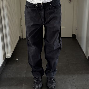 HUF Black Baggy Jeans