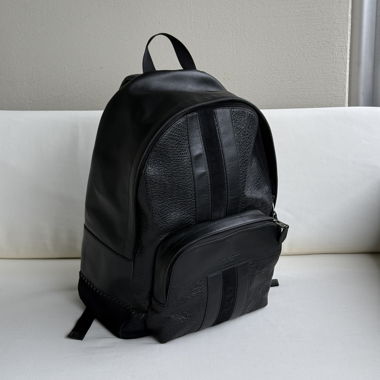 Zaino in pelle Coach nero