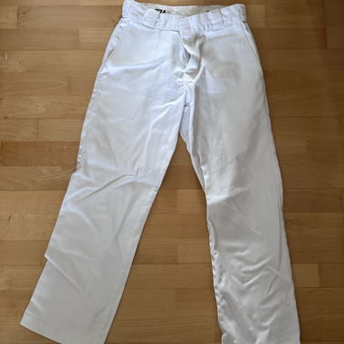 Pantalon de travail Dickies 874 blanc