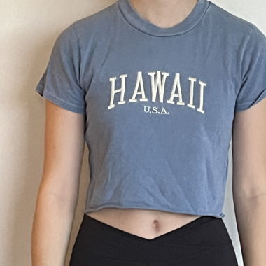 brandy cropped shirt