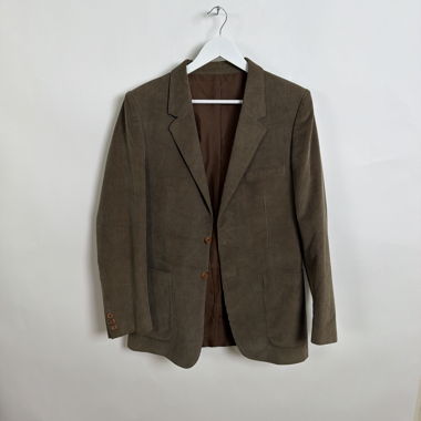 Veste de blazer en velours côtelé