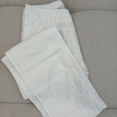 White Lightweight Trousers