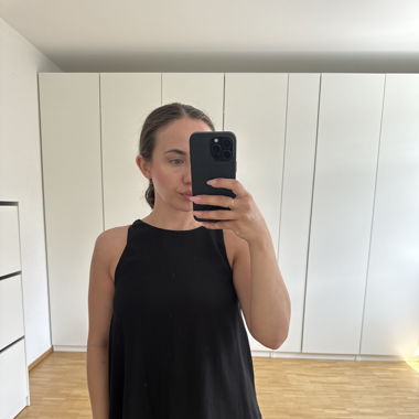 Black flowing top Zara S/M