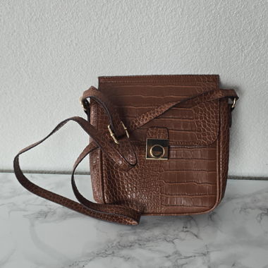 Sac bandoulière marron