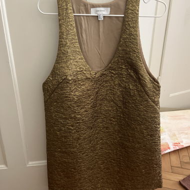 Goldenes Kleid 