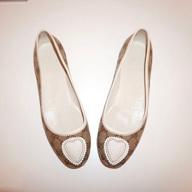 Gucci Monogram Flats (39)