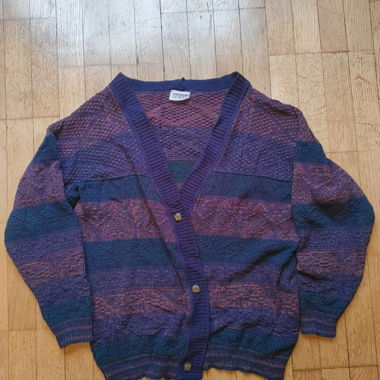 Bunter Strick-Cardigan