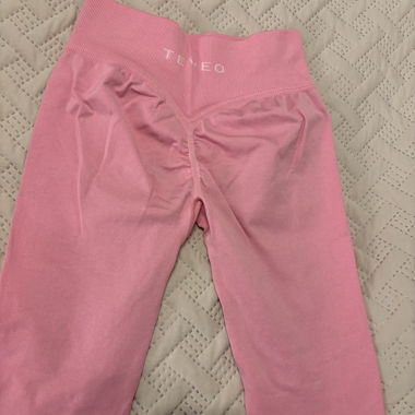 Leggings de sport roses TEVEO