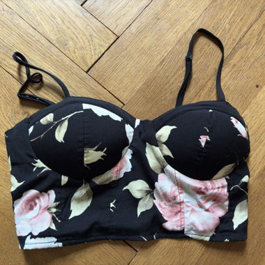 Blumen Croptop