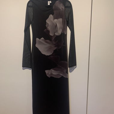 & Other Stories Mesh-Kleid 