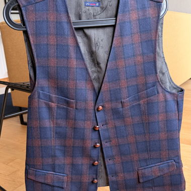 Gilet CG Club of Gents (à carreaux)