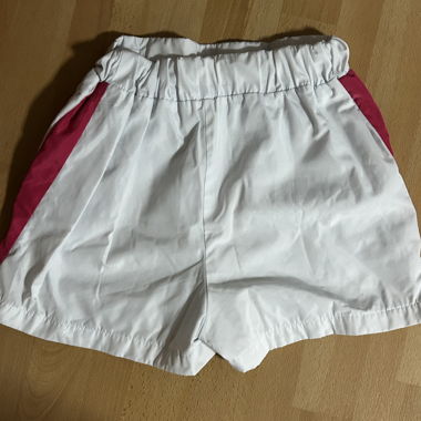 White sports shorts