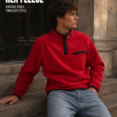     Sweat en polaire Vintage RLX Quarter-Zip 