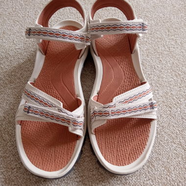 Sandales blanches