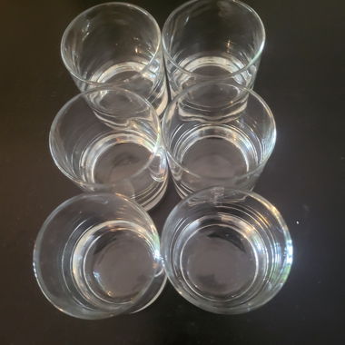 Lot de 6 verres