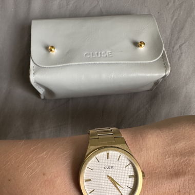 Cluse Uhr gold