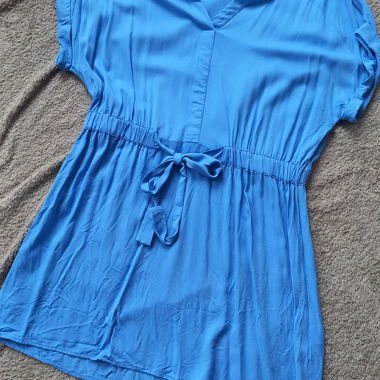 Beautifully blue summer dress