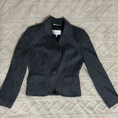 Elegante Stoff Jacke 