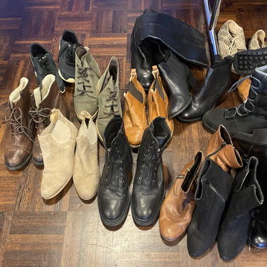 Chaussures en cuir taille 37