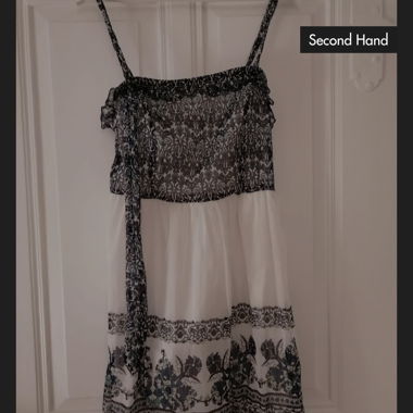 Weisses Sommerkleid