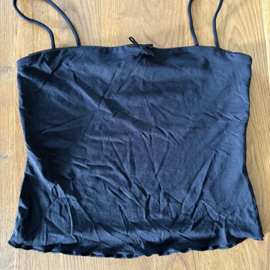 Black Bershka Tank Top, Size M
