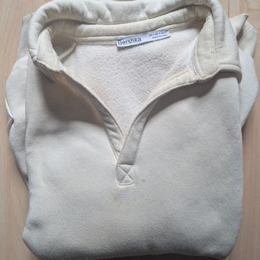 Cream Oversize-Sweatshirt