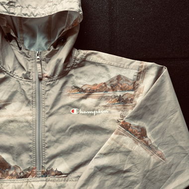 Veste Coupe-Vent/Rain Jacket Champion avec graphique