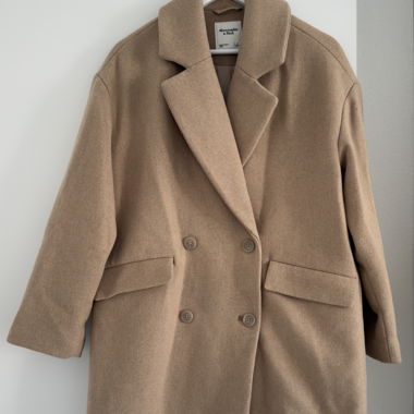Abercrombie & Fitch beige coat size S