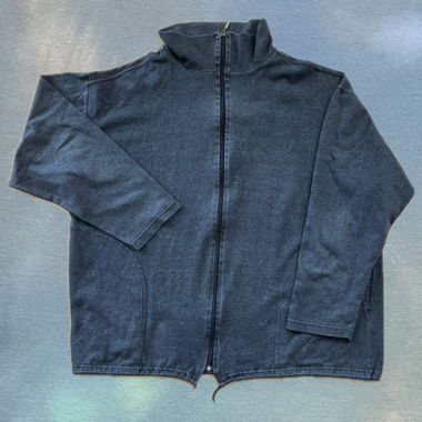 Giacca con zip e collo alto