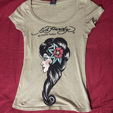 T-shirt da donna Ed Hardy XS
