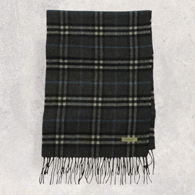Vintage Burberry Scarf grey