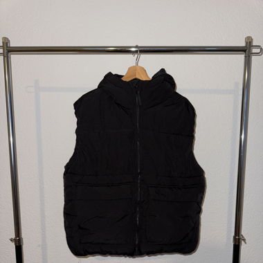 Oversized Vest in Black, Urban & Unisex
