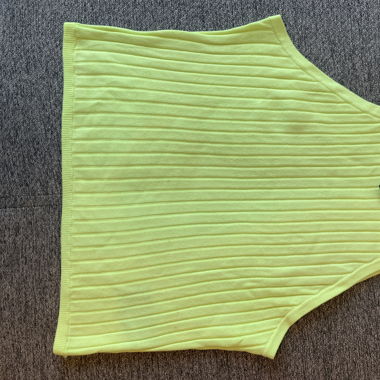 Débardeur jaune 