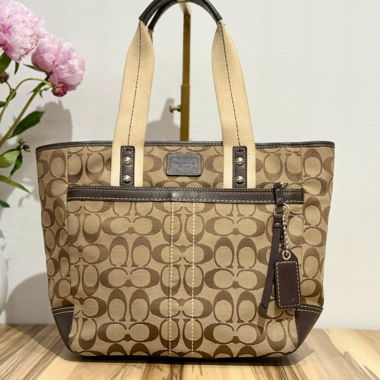 Coach Signature Tote Bag