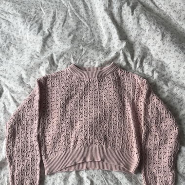 Strick Pulli Cropped