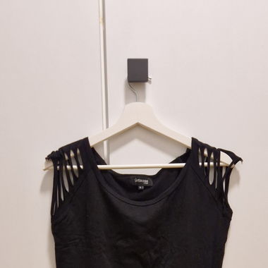 Cut-Out Sleeve T-Shirt