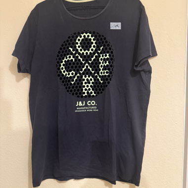 Dark Blue Graphic T-Shirt