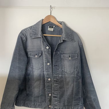 Vintage Versace Jacket blue-grey