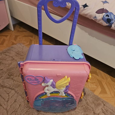 Borsetta con rotelle Polly Pocket