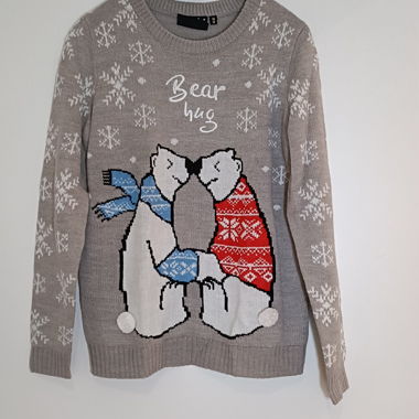 Maglione di Natale con pompon