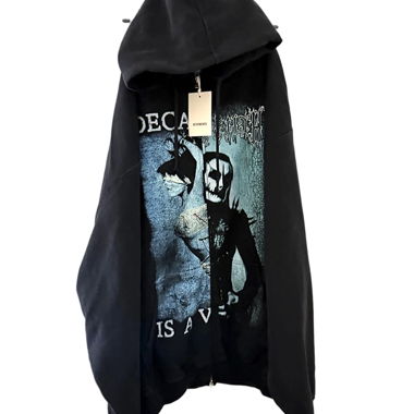 Hoodie graphique Vetements
