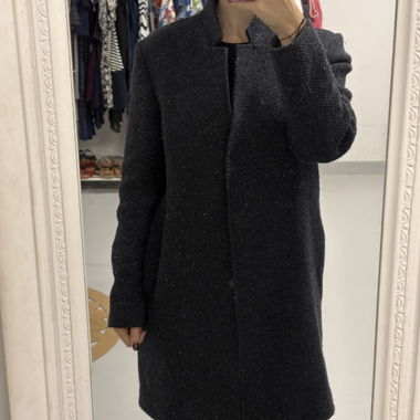 Rich & Royal wool coat blue size 40
