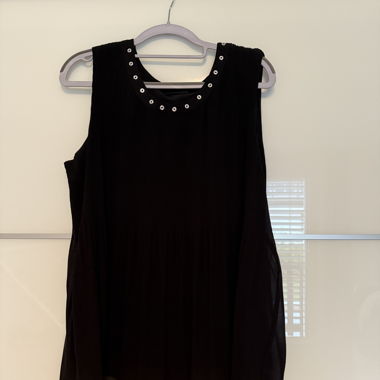 schwarze bluse / Gr. XL