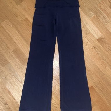 Leggings de yoga bleu marine