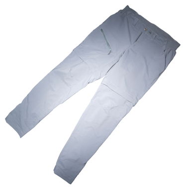 Convertible hiking pants to shorts