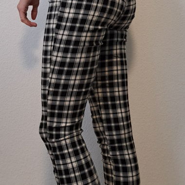 Karierte Hose