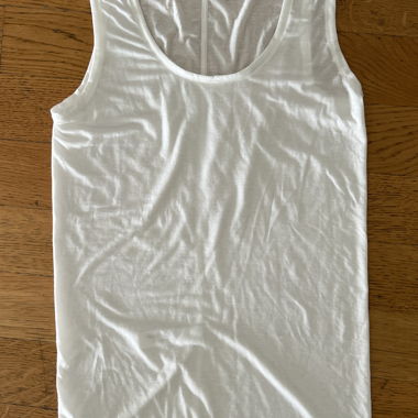 Schiesser white tank top M
