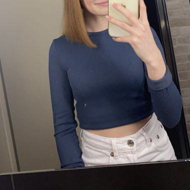 Top corto a coste Vero Moda